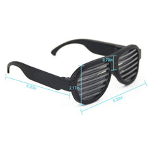 Load image into Gallery viewer, LED-CM03 LED Musical Shades Sound &amp; Music Active LED Party Glasses with USB Charger, LED Party Glasses