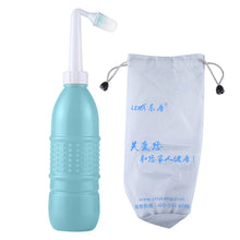 Load image into Gallery viewer, MDT-002 500ml Portable Handheld Travel Bidet Women Vaginal Washing Sprayer, (Orange), (Blue), (Dark Blue)