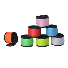 Load image into Gallery viewer, LED Luminous Slap Pat Circle Outdoors sports Wristband, Small, Size:26*4cm