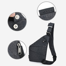 Load image into Gallery viewer, Multi-Function Portable Anti-theft Polyester Business Chest Bag Outdoor Sports Shoulder Bag for Men