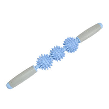 Load image into Gallery viewer, Yoga Health Care Triple Hedgehog Balls Neck Leg Hand Muscle Massage Stick