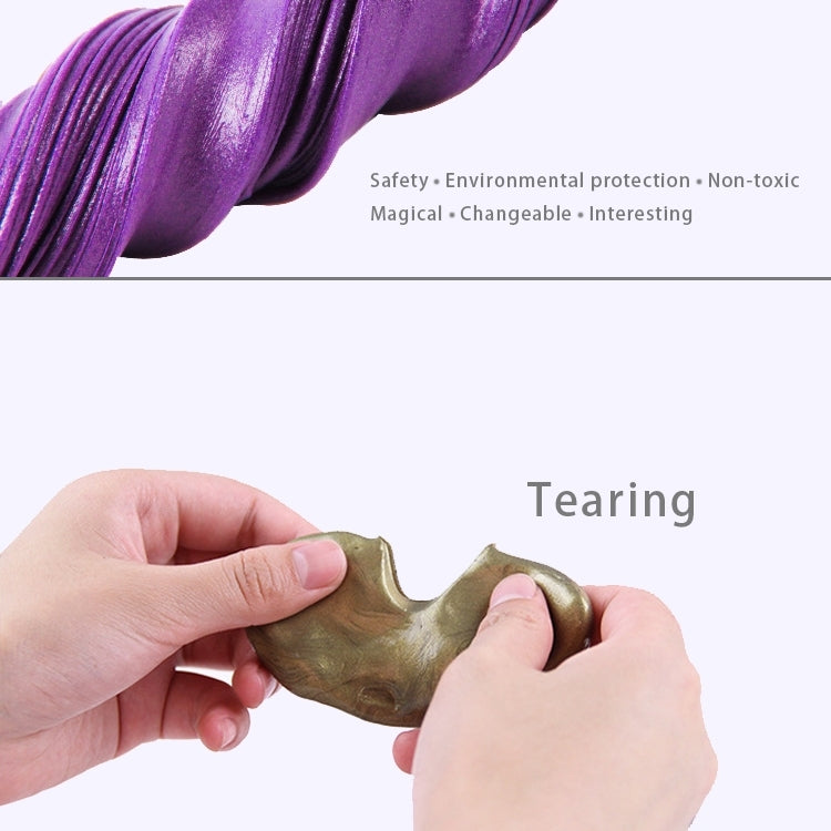 DIY Plasticine Slime Magnetic Rubber Mud Stress Reducer Anti-Anxiety Bouncing Putty Magic Clay Education Toy for Kids and Adults, Small Iron Box Size: 6x2.5cm