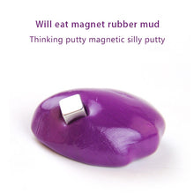 Load image into Gallery viewer, DIY Plasticine Slime Magnetic Rubber Mud Stress Reducer Anti-Anxiety Bouncing Putty Magic Clay Education Toy for Kids and Adults, Big Iron Box Size: 8x2.5cm