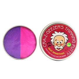 DIY Plasticine Slime Sensitive Temperature Discoloration Mud Stress Reducer Anti-Anxiety Toy Color Putty Magic Clay Education Toys for Kids and Adults, Iron Box Size: 6x2.5cm