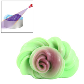 UV Discoloration Mud DIY Plasticine Slime Stress Reducer Anti-Anxiety Toy Bouncing Putty Magic Clay Education Toys for Kids and Adults, Iron Box Size: 8x2.5cm