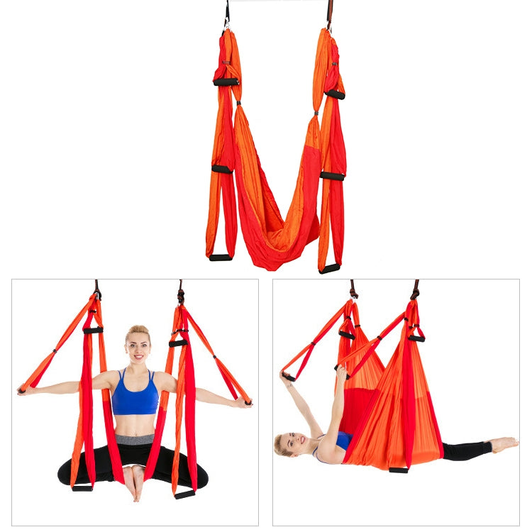 6 Handles Bodybuilding Handstand Inelasticity Aerial Yoga Hammock