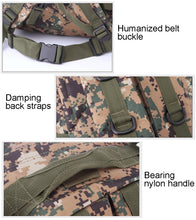 Load image into Gallery viewer, INDEPMAN DL-B001 Fashion Camouflage Style Men Oxford Cloth Backpack Shoulders Bag 40L Outdoors Hiking Camping Travelling Bag 3D Package with Expanded MOLLE &amp; Magic Sticker &amp; Adjustable Shoulder Strap, Size: 51 x 42 x 22 cm