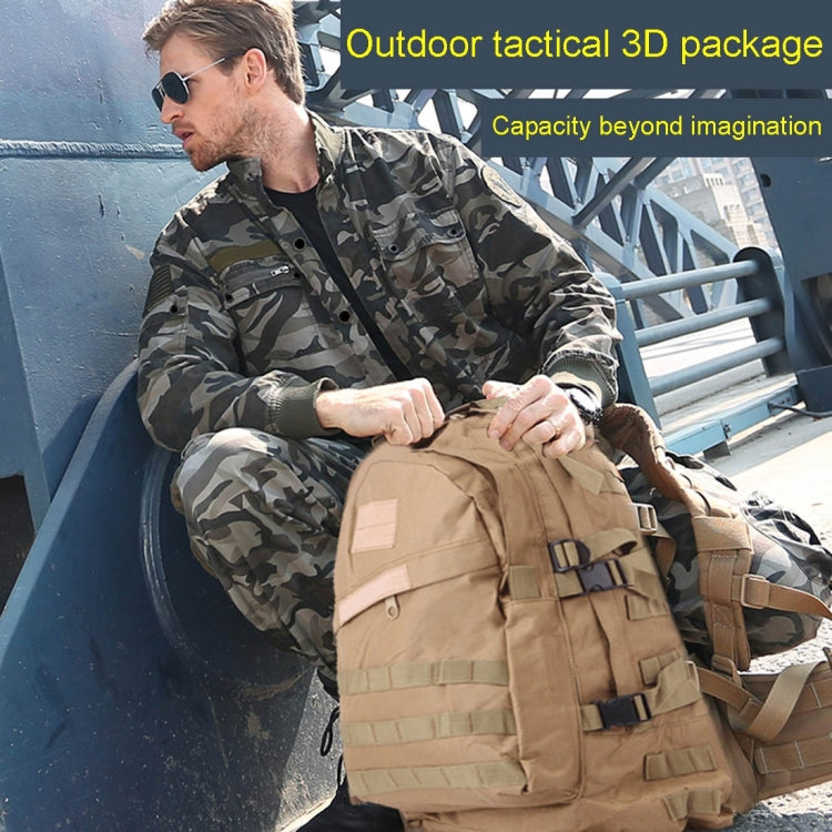 INDEPMAN DL-B001 Fashion Camouflage Style Men Oxford Cloth Backpack Shoulders Bag 40L Outdoors Hiking Camping Travelling Bag 3D Package with Expanded MOLLE & Magic Sticker & Adjustable Shoulder Strap, Size: 51 x 42 x 22 cm
