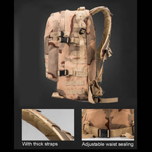 Load image into Gallery viewer, INDEPMAN DL-B001 Fashion Camouflage Style Men Oxford Cloth Backpack Shoulders Bag 40L Outdoors Hiking Camping Travelling Bag 3D Package with Expanded MOLLE &amp; Magic Sticker &amp; Adjustable Shoulder Strap, Size: 51 x 42 x 22 cm