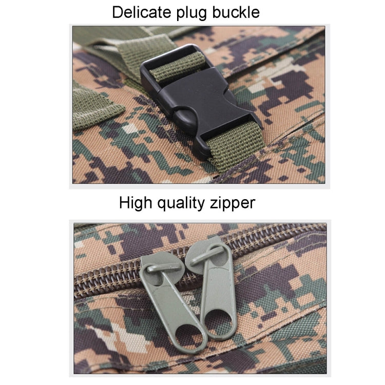 INDEPMAN DL-B001 Fashion Camouflage Style Men Oxford Cloth Backpack Shoulders Bag 40L Outdoors Hiking Camping Travelling Bag 3D Package with Expanded MOLLE & Magic Sticker & Adjustable Shoulder Strap, Size: 51 x 42 x 22 cm