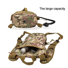 Load image into Gallery viewer, INDEPMAN DL-B005 Superlight Fashion Army Style Oxford Cloth Shell Fabric Backpack Shoulders Bag with 3L Outdoors Hiking Camping Travelling Water Bag, Size: 42 x 25 x 23 cm