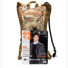 Load image into Gallery viewer, INDEPMAN DL-B005 Superlight Fashion Army Style Oxford Cloth Shell Fabric Backpack Shoulders Bag with 3L Outdoors Hiking Camping Travelling Water Bag, Size: 42 x 25 x 23 cm