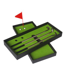 Load image into Gallery viewer, Golf Mini Putting Mat Court Push Rod Trainer, Size: 24.5x10.5x3.5cm