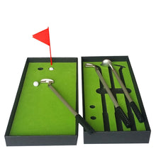 Load image into Gallery viewer, Golf Mini Putting Mat Court Push Rod Trainer, Size: 24.5x10.5x3.5cm