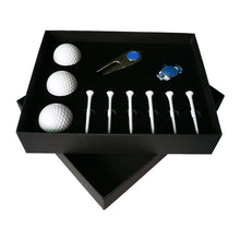 Load image into Gallery viewer, 11 in 1 6 Golf Tees + Divot Tool + 3 Golf Balls Gift Box Set