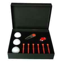 Load image into Gallery viewer, 11 in 1 6 Golf Tees + Divot Tool + 3 Golf Balls Gift Box Set