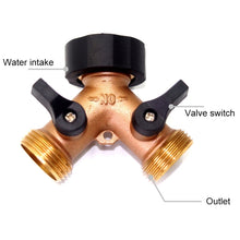 Load image into Gallery viewer, 2 In 1 Household Water Tap Valve Shunt Connector, Water Tap Valve Shunt Connector