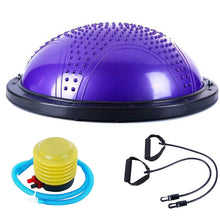 Load image into Gallery viewer, Explosion-proof Yoga Ball Sport Fitness Ball Balance Ball with Massage Point, Diameter: 60cm