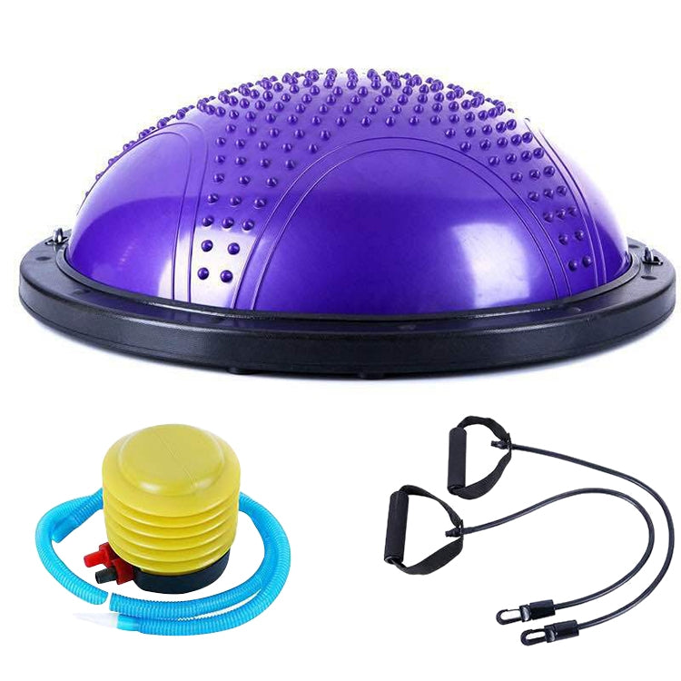 Explosion-proof Yoga Ball Sport Fitness Ball Balance Ball with Massage Point, Diameter: 60cm