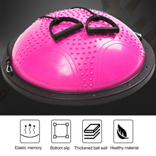 Load image into Gallery viewer, Explosion-proof Yoga Ball Sport Fitness Ball Balance Ball with Massage Point, Diameter: 60cm