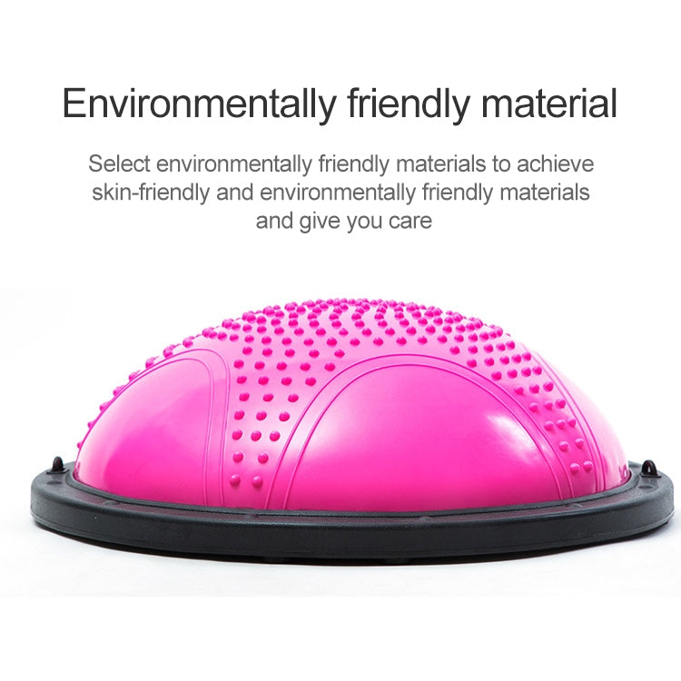 Explosion-proof Yoga Ball Sport Fitness Ball Balance Ball with Massage Point, Diameter: 60cm
