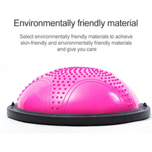 Load image into Gallery viewer, Explosion-proof Yoga Ball Sport Fitness Ball Balance Ball with Massage Point, Diameter: 60cm