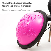 Load image into Gallery viewer, Explosion-proof Yoga Ball Sport Fitness Ball Balance Ball with Massage Point, Diameter: 60cm