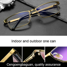Load image into Gallery viewer, Dual-purpose Photochromic Presbyopic Glasses, +1.00D