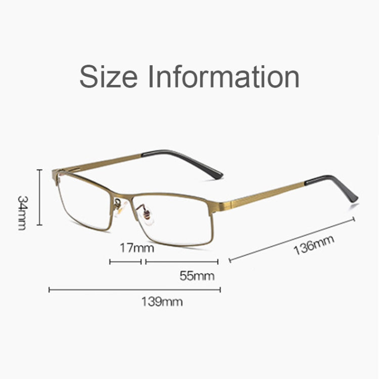 Dual-purpose Photochromic Presbyopic Glasses, +4.00D