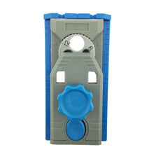 Load image into Gallery viewer, Angular Oblique Woodworking Borehole Locator Sheet Connector with Scale Marking, Woodworking Borehole Locator