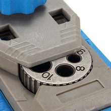 Load image into Gallery viewer, Angular Oblique Woodworking Borehole Locator Sheet Connector with Scale Marking, Woodworking Borehole Locator