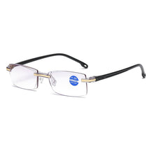 Load image into Gallery viewer, Rimless Anti Blue-ray Blue Film Lenses Presbyopic Glasses, +1.50D