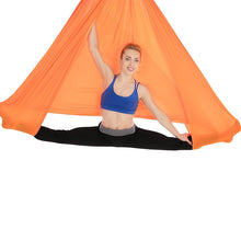 Load image into Gallery viewer, Household Handstand Elastic Stretching Rope Aerial Yoga Hammock Set