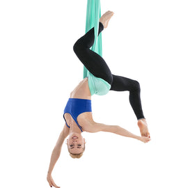 Household Handstand Elastic Stretching Rope Aerial Yoga Hammock Set
