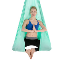 Load image into Gallery viewer, Household Handstand Elastic Stretching Rope Aerial Yoga Hammock Set
