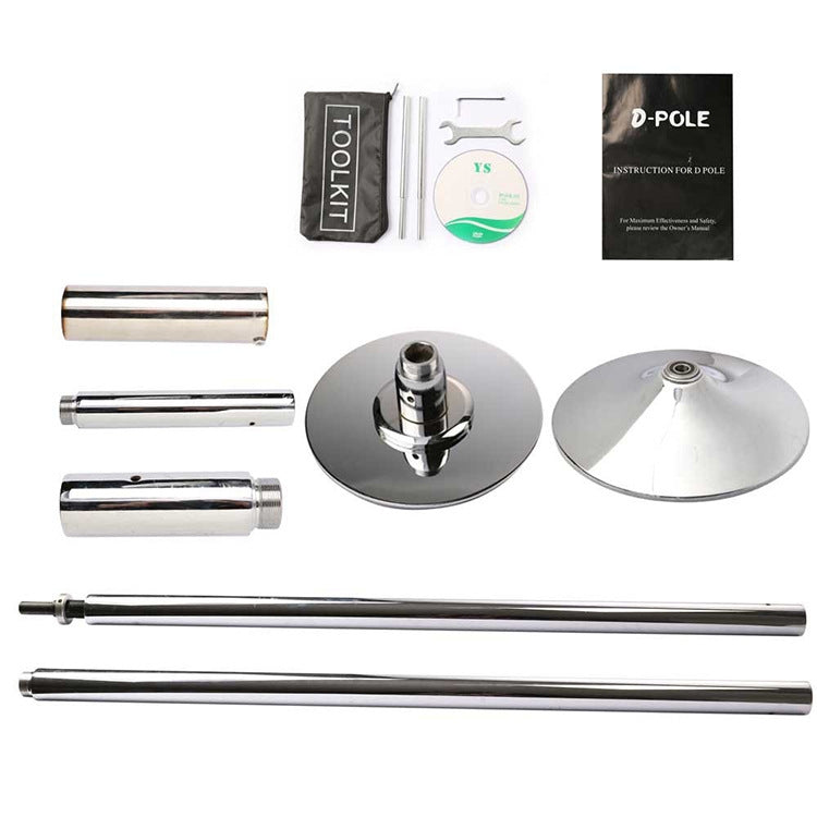 IndoorRotary Fixed Dual-purpose Pole Dance Steel Tube