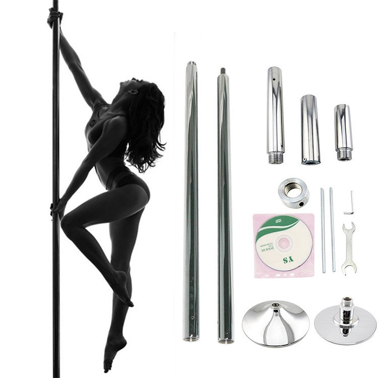 IndoorRotary Fixed Dual-purpose Pole Dance Steel Tube