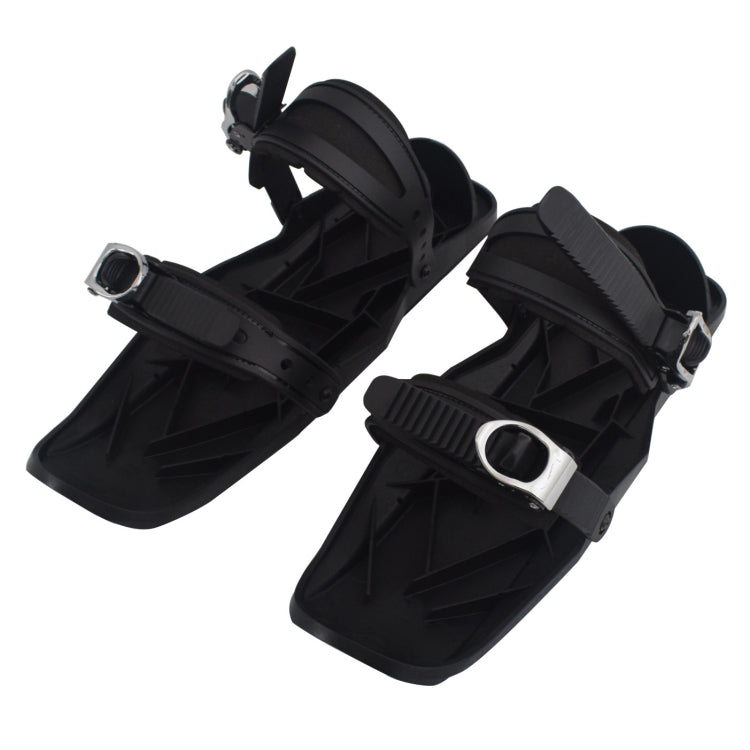 One Pair Outdoor Sports Mini Ski Shoes Ski Board, Size: One Size