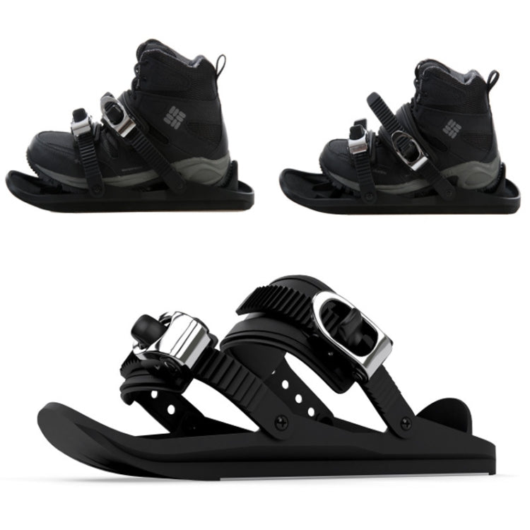 One Pair Outdoor Sports Mini Ski Shoes Ski Board, Size: One Size