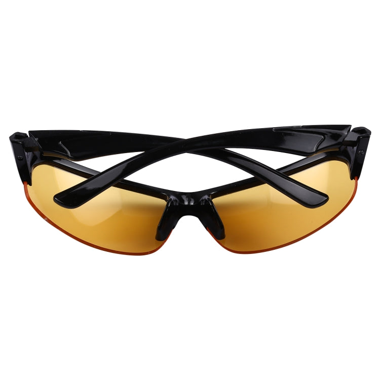 Yellow Lens Anti Glare Night Vision Glasses Safety Driver Sunglasses for Men / Women