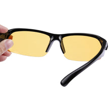 Load image into Gallery viewer, Yellow Lens Anti Glare Night Vision Glasses Safety Driver Sunglasses for Men / Women