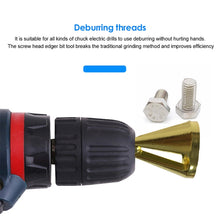 Load image into Gallery viewer, Chamfer Stainless Steel Deburring External Chamfer Tool Hexagonal Handle Three-slot Chamfer, Three-slot Chamfer (Black), Three-slot Chamfer (Gold), Three-slot Chamfer (Silver)