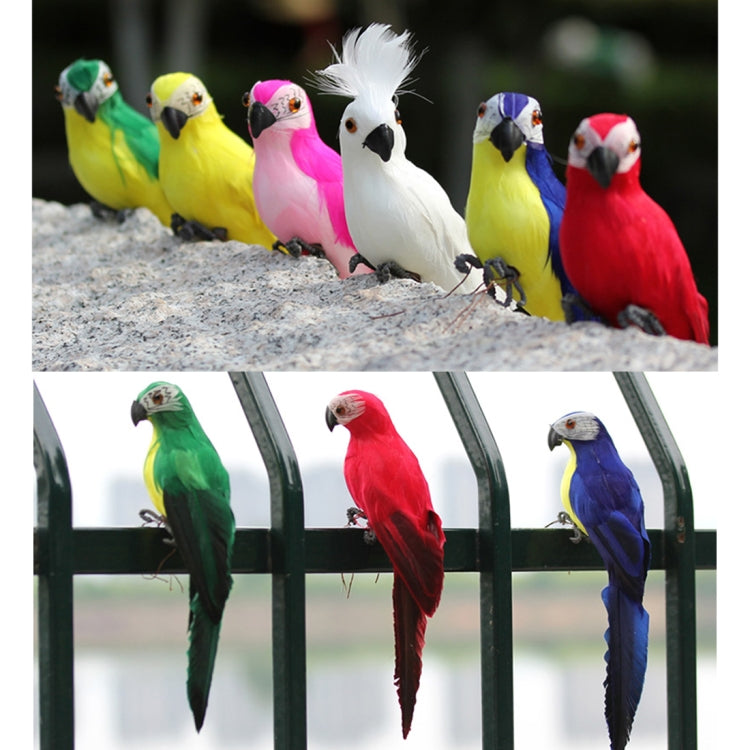 35cm Simulation Parrot Simulation Macaw Horticultural Decoration
