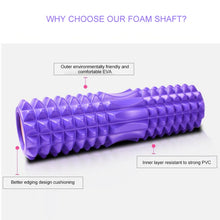 Load image into Gallery viewer, Yoga Pilates Fitness EVA Roller Muscle Relaxation Massage, Size: 45cm x 13cm, 45cm x 13cm