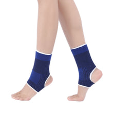 Load image into Gallery viewer, 2 PCS Elastic Sports Ankle Support Guards, Size: 19 x 8cm (Royal Blue)