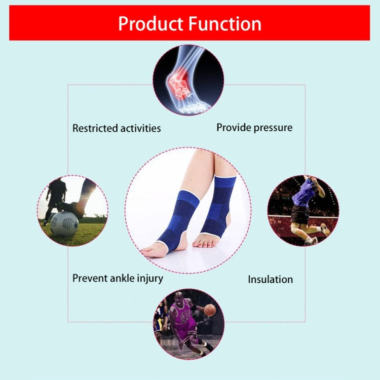 2 PCS Sports Elastic Thermal Elbow Support Guards, Size: 11 x 20cm (Blue+Black)