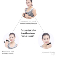 Load image into Gallery viewer, 10 PCS Elastic Polyester Sports Finger Support Guards, Size: 3.5 x 3cm (Black)