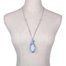 Load image into Gallery viewer, Necklace Pendant Handheld Folding Reading Glasses + 1.50D Rndom Color Delivery