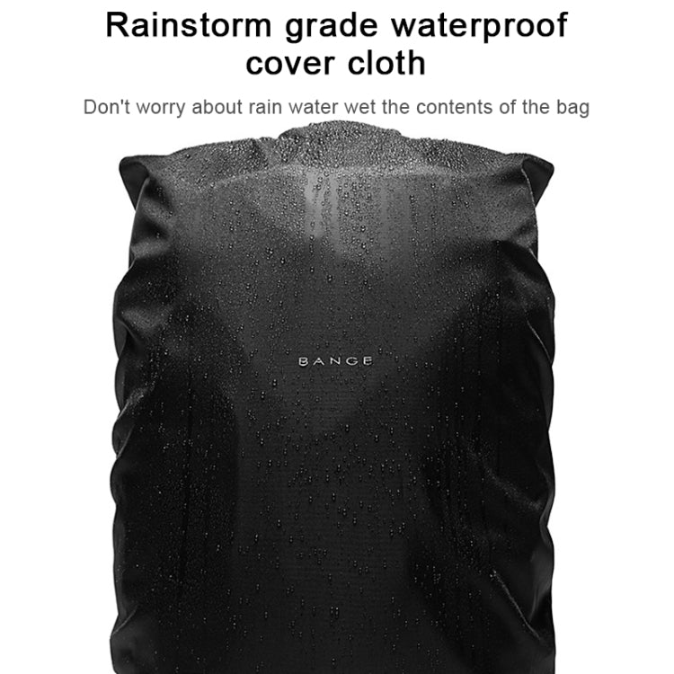 BANGE Business Backpack Men Travel Waterproof Large Capacity Computer Shoulders Bag