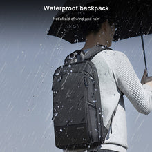 Load image into Gallery viewer, BANGE Fashion Casual Lightweight Oxford Cloth Shoulders Bag Waterproof Outdoor Travel Men Backpack